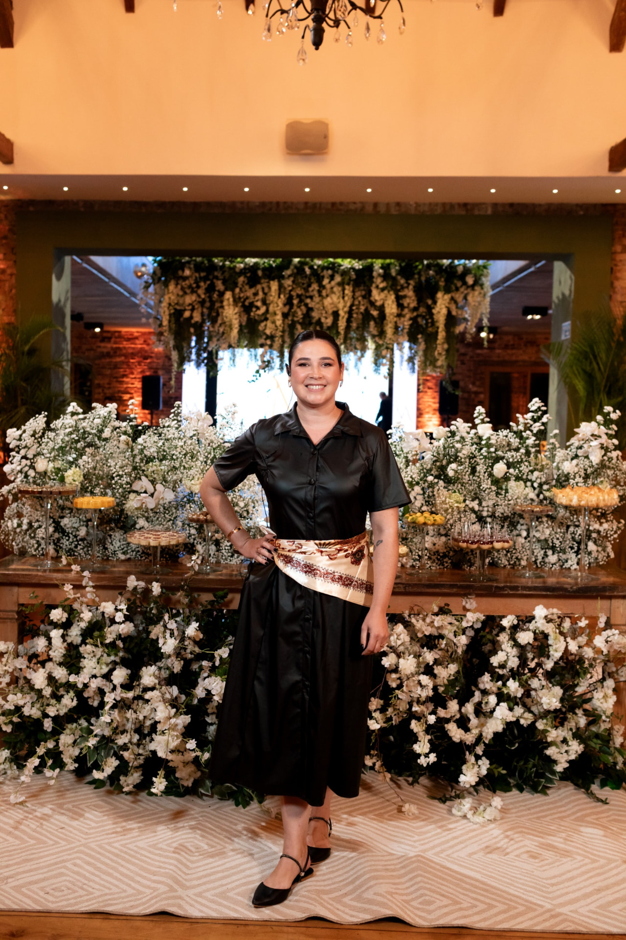 Agle Almeida em uma celebração